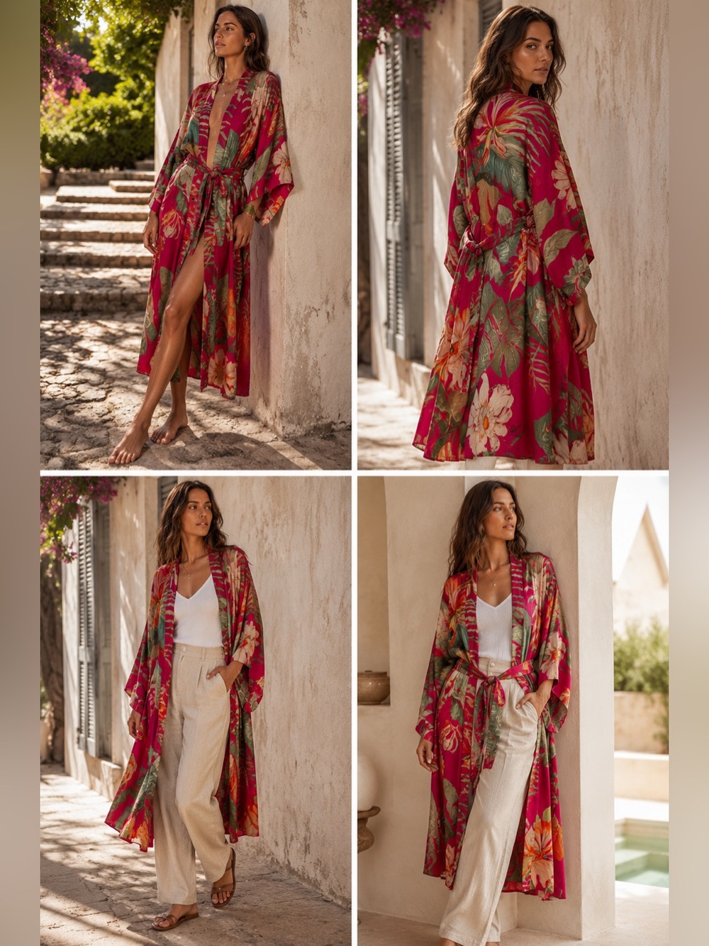 Powder NWOT Kimono One Size